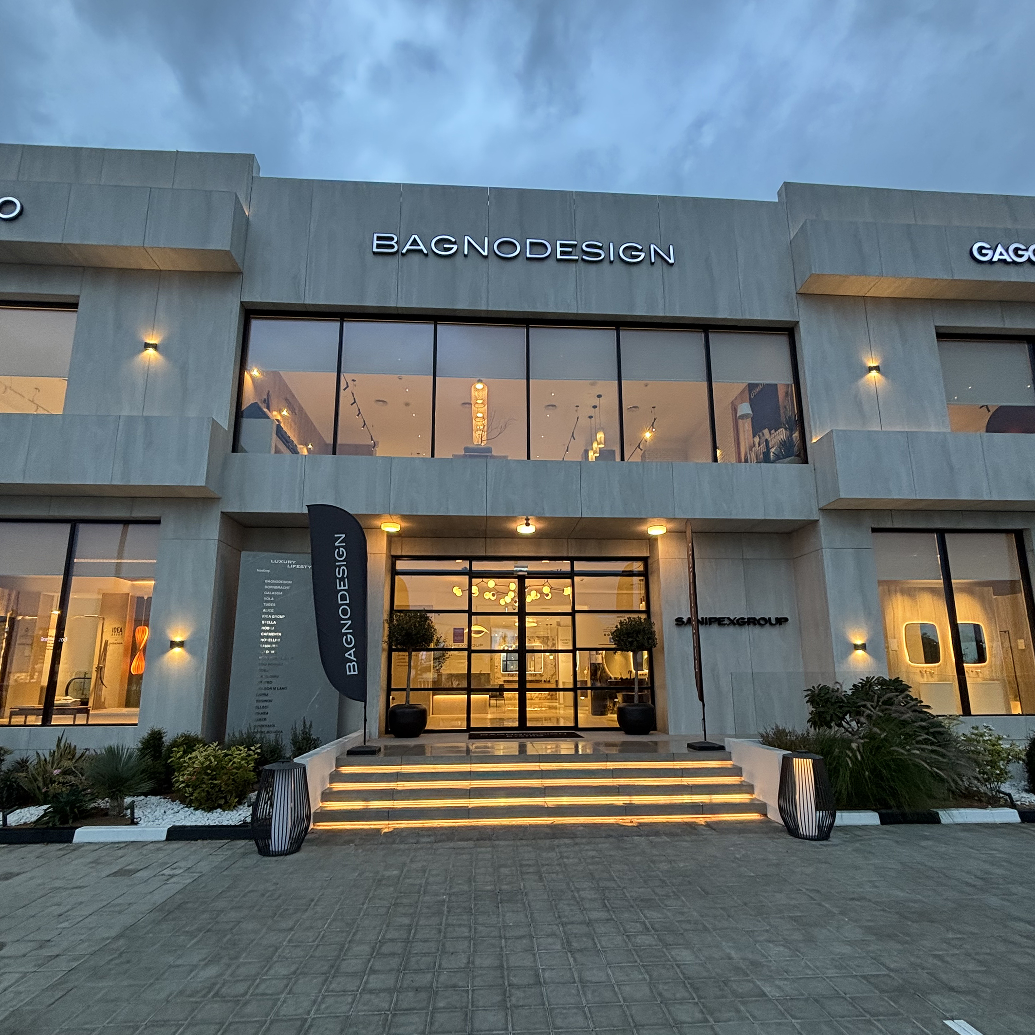 Dawsons Structural Department were involved in the extension of the first floor over the entrance, a new section of roofing was also constructed. The exterior of the building was totally refurbished and clad in ceramic tiles. All windows were replaced.